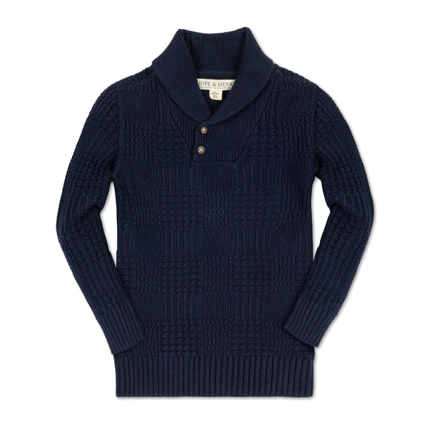 organic-textured-shawl-collar-sweater Hope & Henry - Sophia's StyleSweaters-1